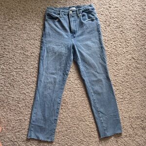 Good American Straight Ankle Jeans